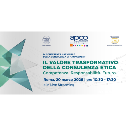 Il Presidente Riva alla IV Conferenza Nazionale della Consulenza di Management APCO